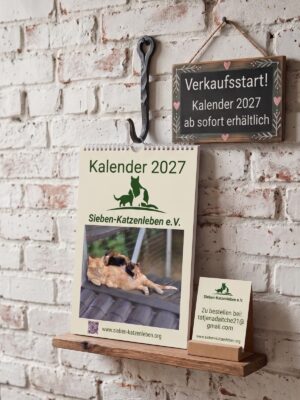 Sieben-Katzenleben e.V. Kalender 2027